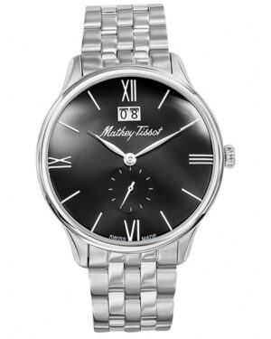 Mathey Tissot Black Dial Men's Wrist Watch