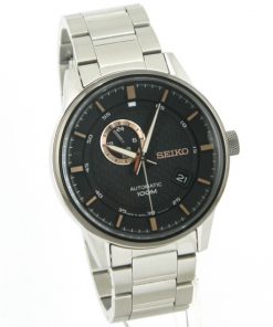 Seiko Automatic Black Dial Watch