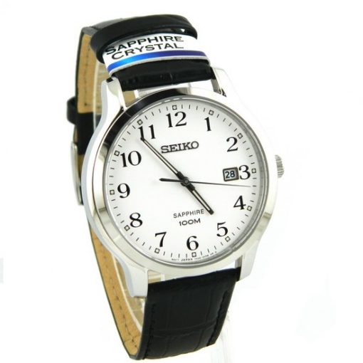 Seiko Leather strap Watch