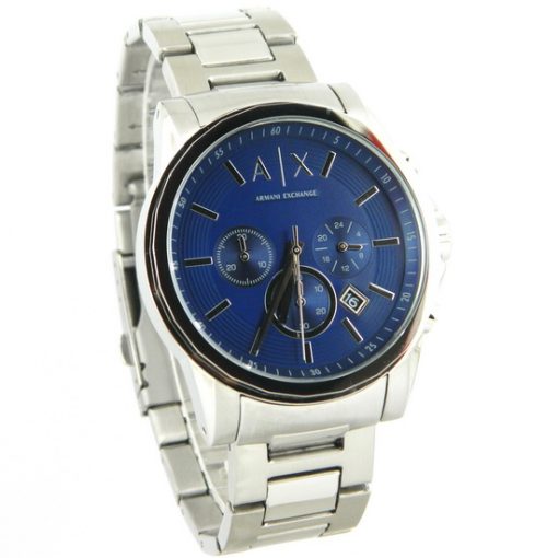 Armani Exchange Chronograph Royal Blue Dial Men's Wrist Watch