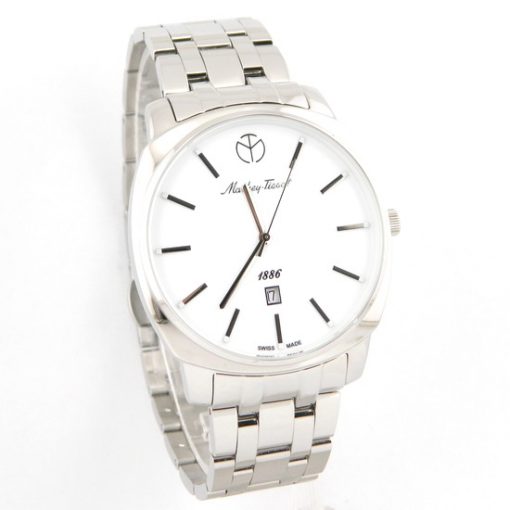White Dial Men's Wrist Watch