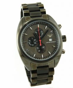 Emporio Armani Men's Wrist Watch in Gunmetal Dial