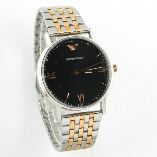 Emporio Armani Black Dial Men's Wrist Watch