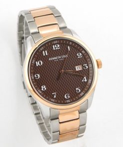 Kenneth Cole Brown Textured Dial