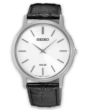 Seiko Leather Strap Watch