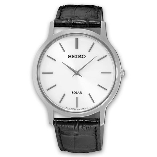 Seiko Leather Strap Watch