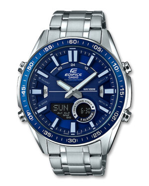 Edifice Blue Dial Watch