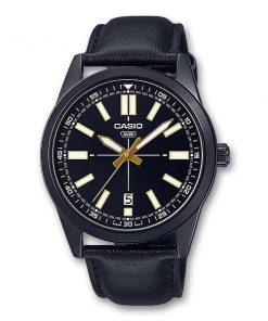 Casio Leather Strap Watches