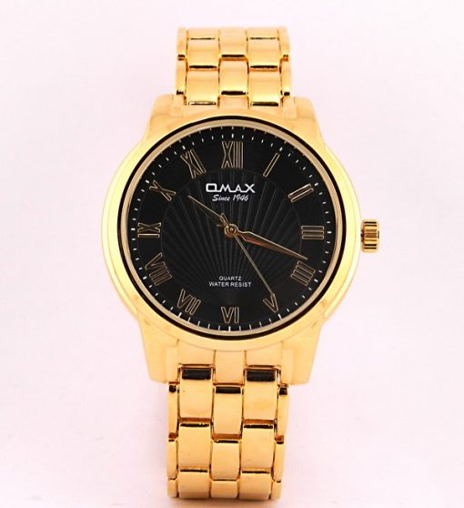 Golden Omax Men's Watch