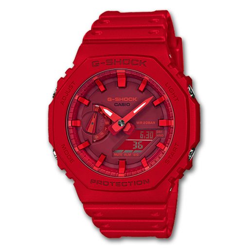 Red Color Casio Watch