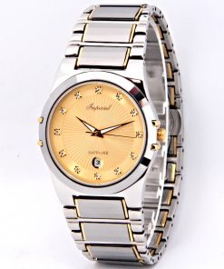 Imperial Golden Dial Quartz Wrist Watch
