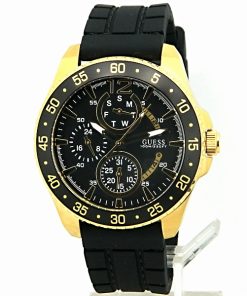 Guess Silicone Strap Watch For Men