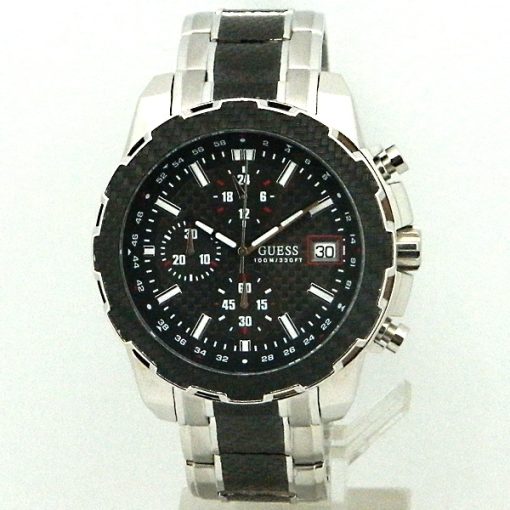 Guess Chronograph Black Dial Watch