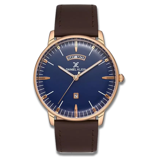 Daniel klein blue dial on sale watch