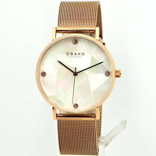 Obaku Mother Of Pearl Dial Watch