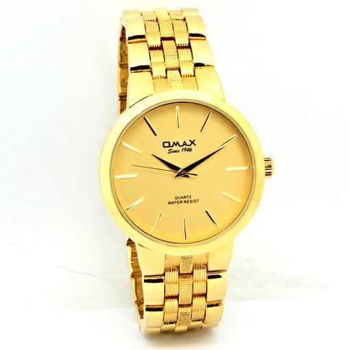 All Golden Omax Wrist Watch