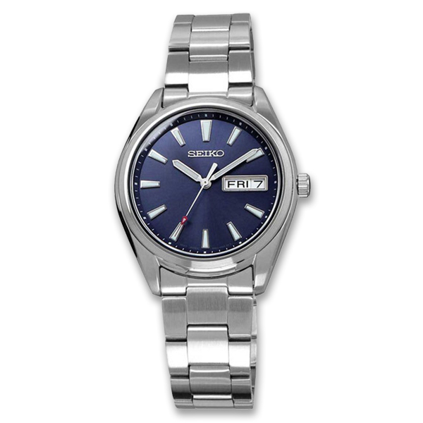 Seiko Blue Wrist Watch For men