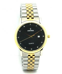 Crysma Black Dial Watch