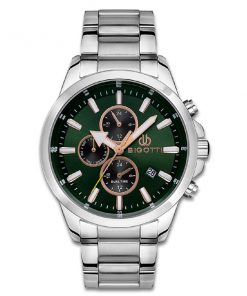 Bigotti green dial watch