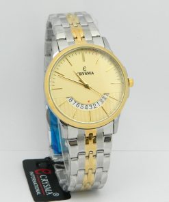 Crysma Two Tone Watch