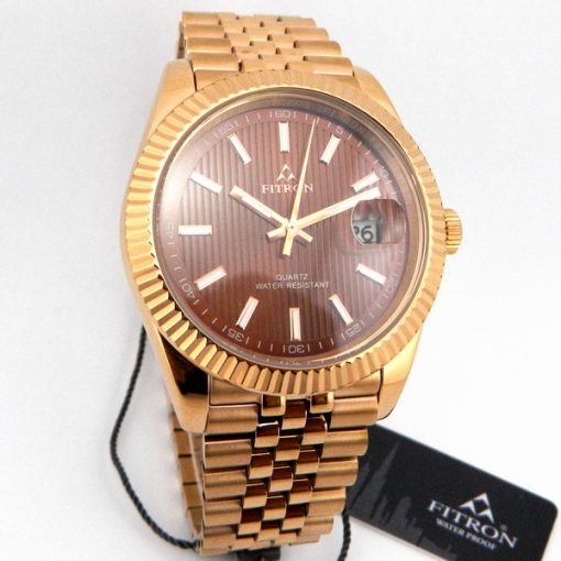 Rose Gold Fitron Watch