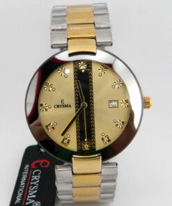 Crysma Men's Two Tone Watch