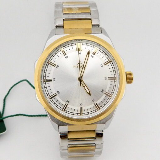 Golden/Silver Fitron Wrist Watch
