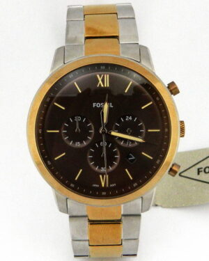 Two tone Fossil Watch