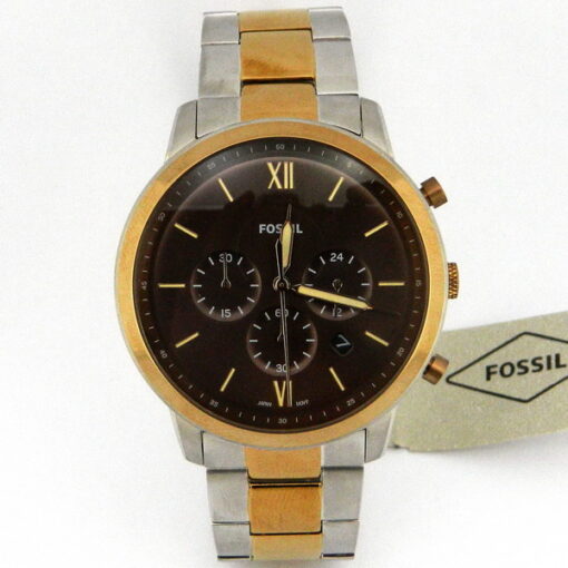 Two tone Fossil Watch