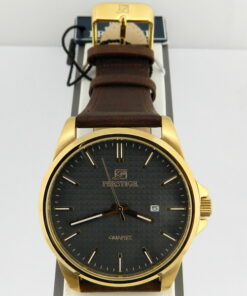Brown Leather Strap Prestige Watch