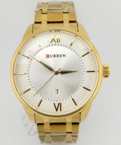 All Golden Curren Wrist Watch