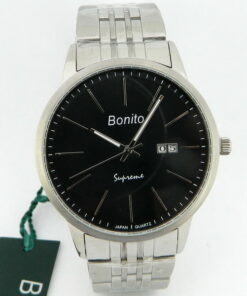 Bonito Black Dial Watch