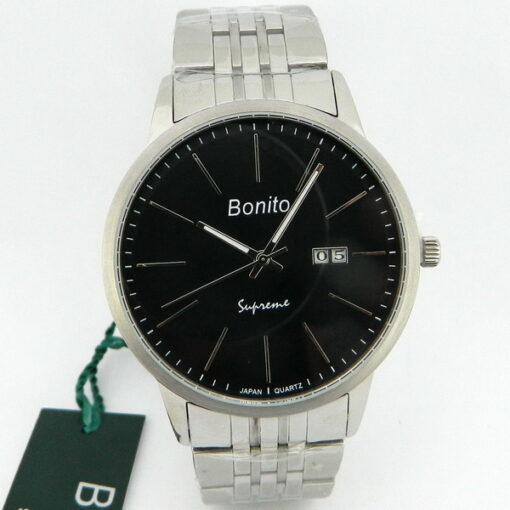 Bonito Black Dial Watch