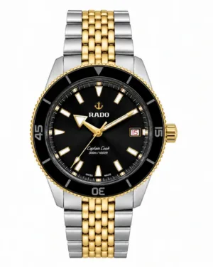 Captain Cook Rado Black Dial Watch
