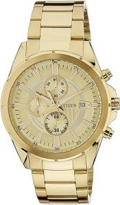 Citizen's Golden Chronograph Watch