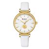 Curren White Leather Strap Watches