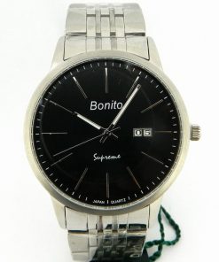 Bonito Silver Men's Wrist Watch