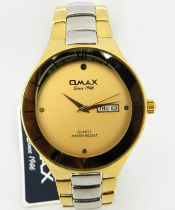 Omax Golden Men's Watch
