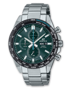 Edifice Chronograph Green Dial Watch