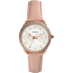 Fossil Women’s Quartz Pink Leather