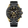 Curren Chronograph Dial Black Watch
