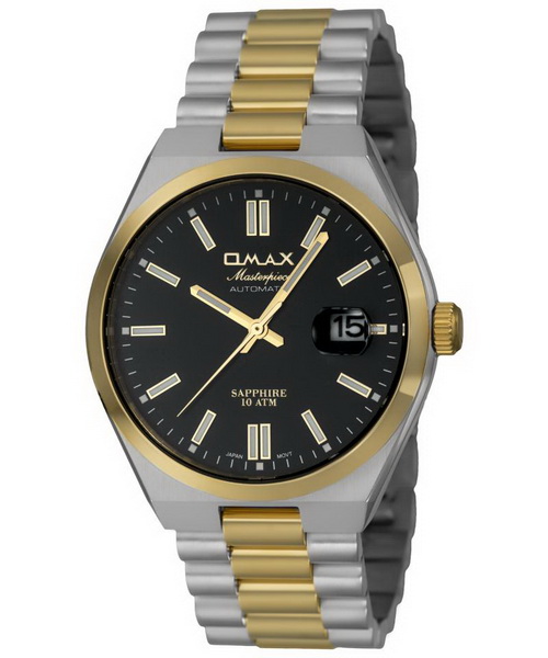 Buy Omax Analog Black Dial Gold Steel Strap Rich Classic Look Golden Watch  for Men-BGS61320 Online at Best Prices in India - JioMart.