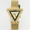 GUESS Ladies Gold Tone Analog Watch