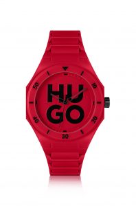 Boss Red Watch with Tonal
