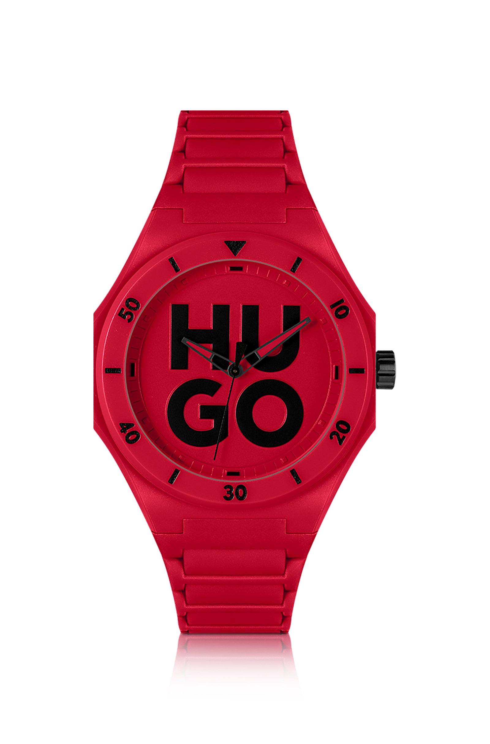 Boss Red Watch with Tonal