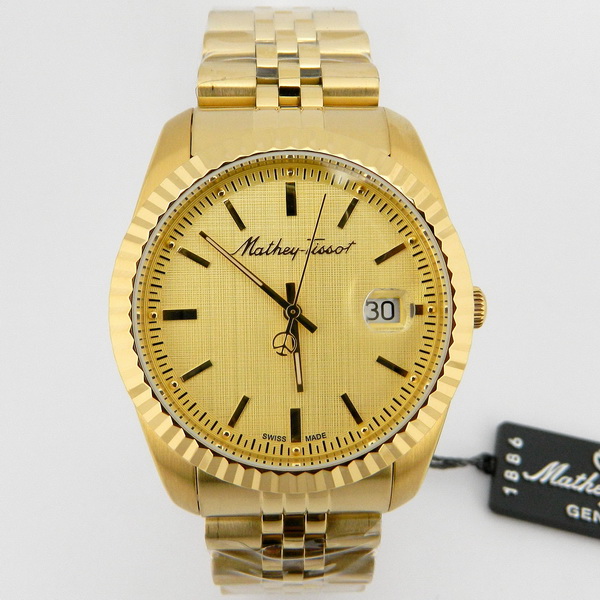 Golden wrist shop watch for men