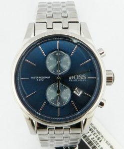 All Silver Boss Wrist Watch