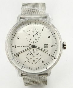 Silver Mesh Bracelet Mini Focus Watch