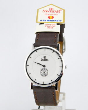 Swistar White Dial Men's Watch
