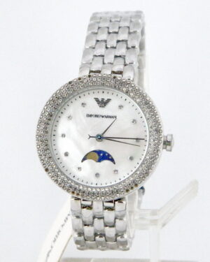 Emporio Armani Silver Ladies Watch